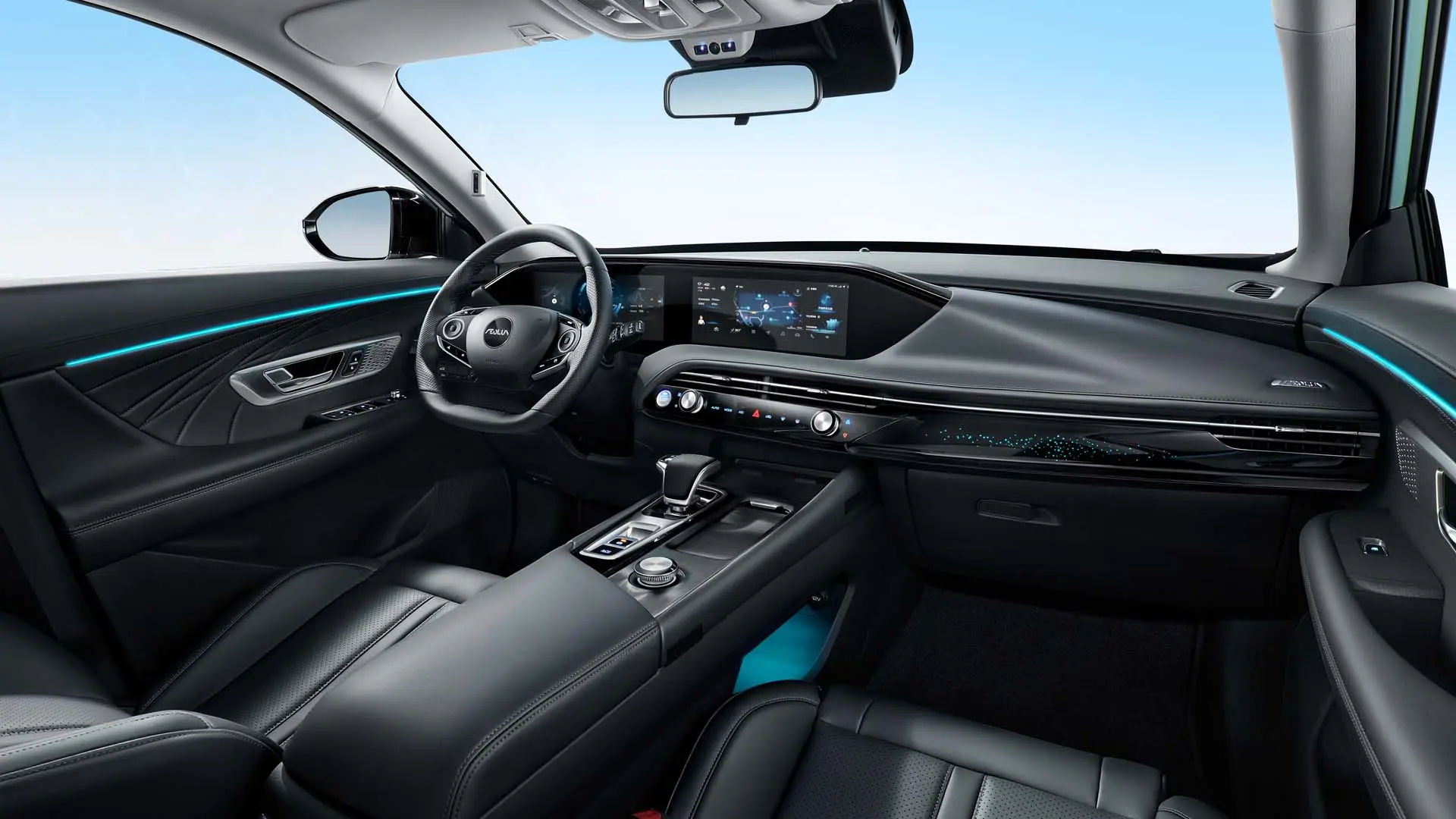 Wnętrze samochodu Dongfeng Huge