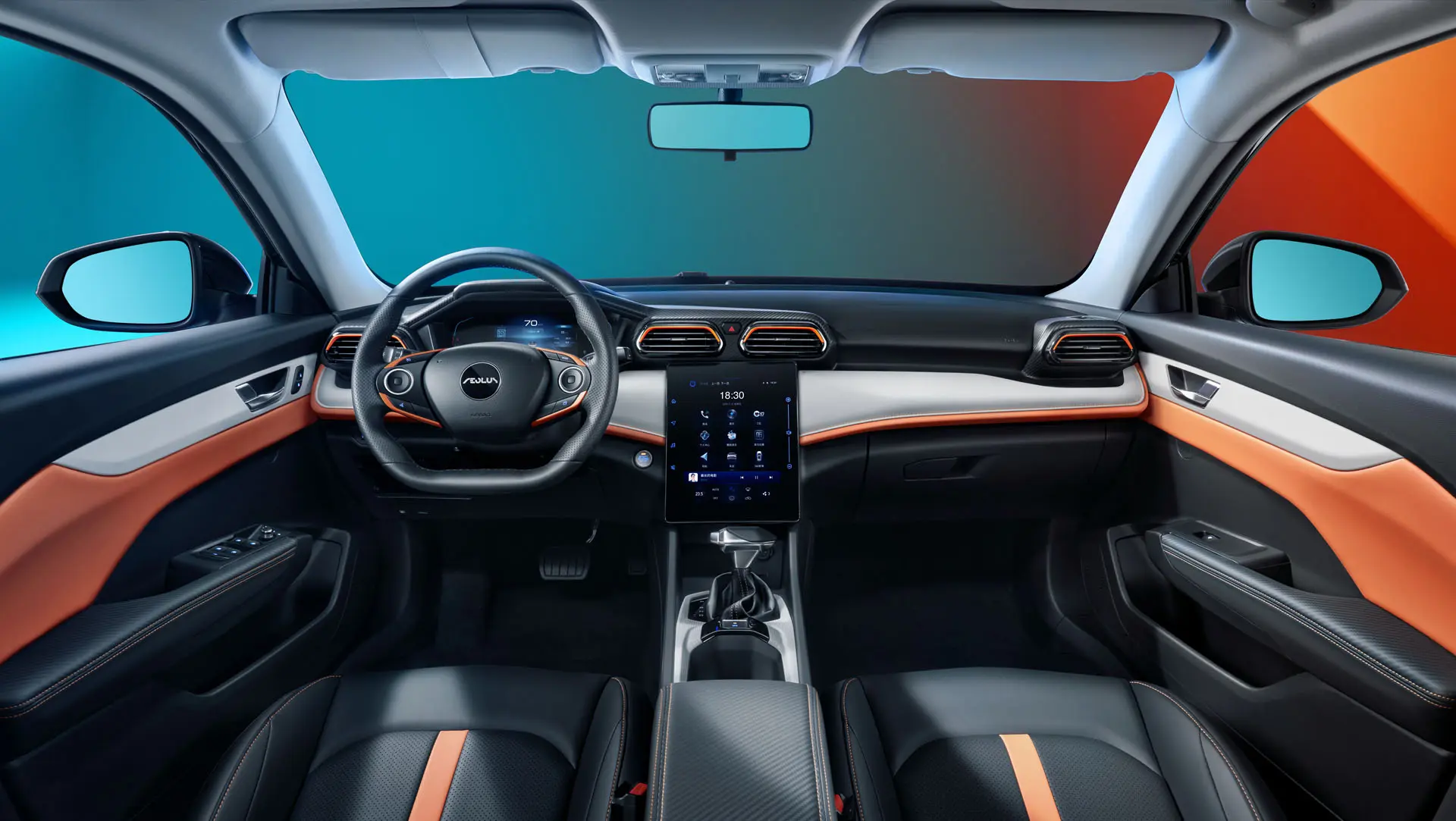 Wnętrze samochodu Dongfeng Shine