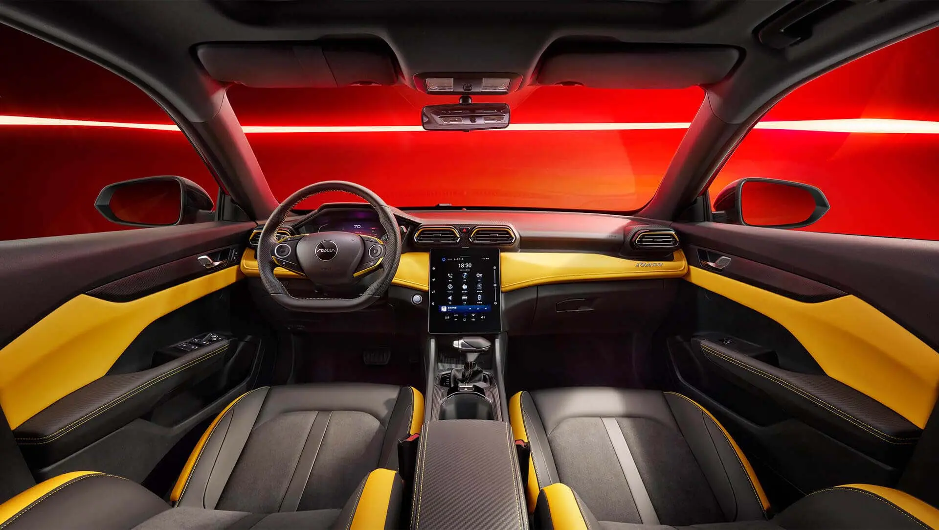 Wnętrze samochodu Dongfeng Shine